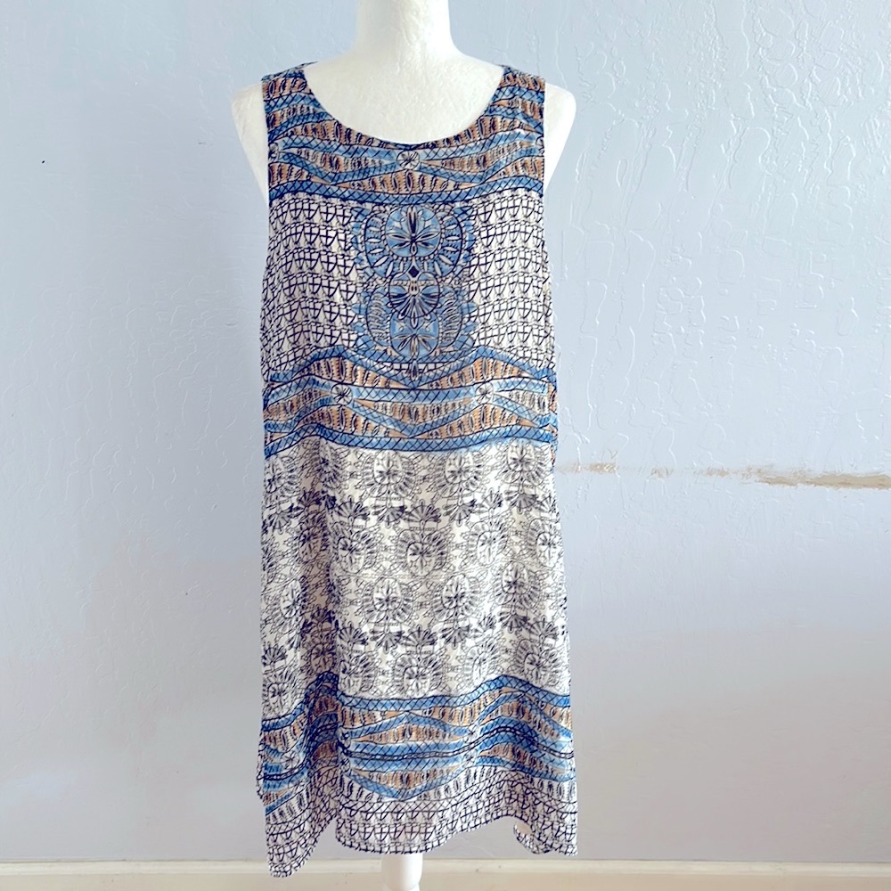 Max Studio Multicolor Sleeveless Dress